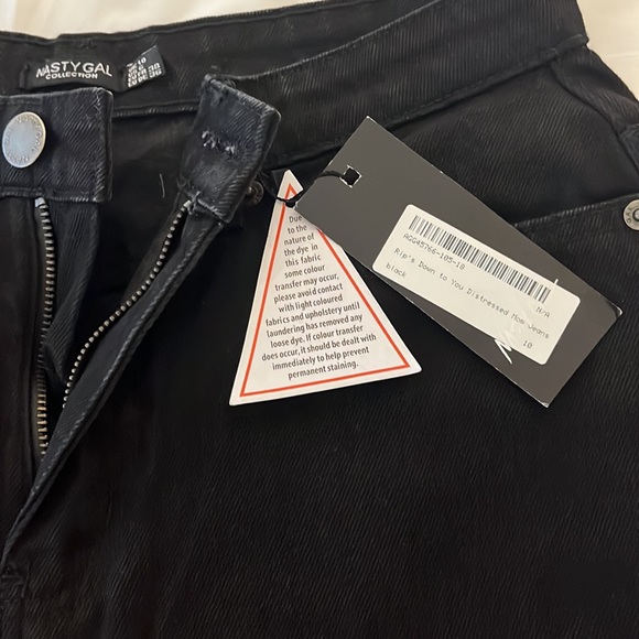 Nasty gal TAGS ON distressed mom jean - Picture 5 of 5